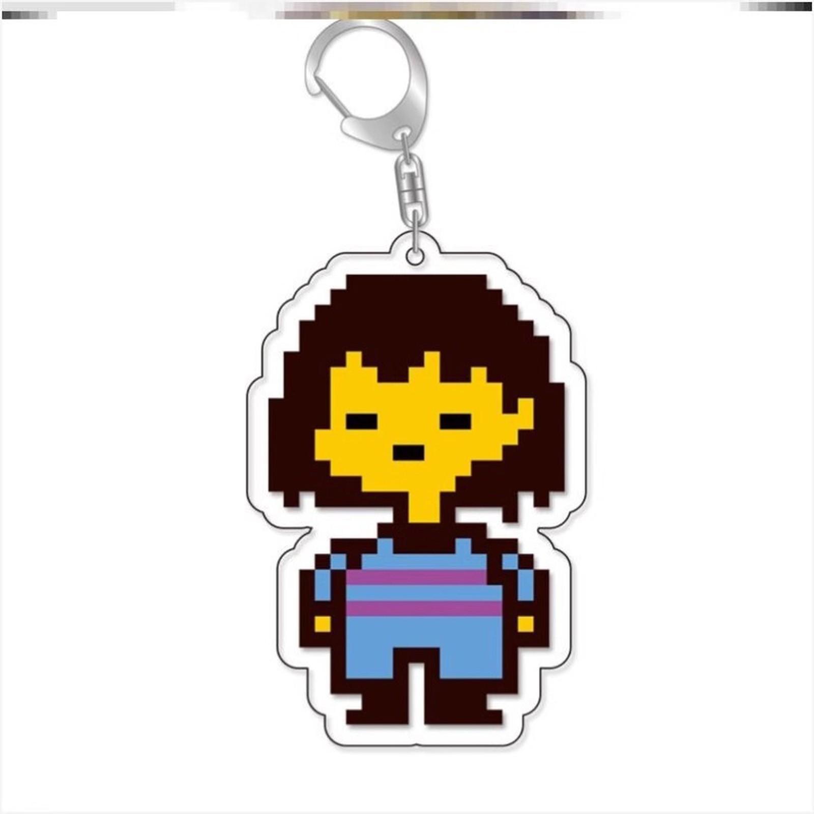 

Двусторонний жесткий акриловый брелок-подвеска с матовой поверхностью для игровой периферии One Size