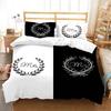 Couple's King & Queen Printed Duvet Cover Set,Romantic Heart Crown Design, And Minimalist Design for Sweetness with Elegance