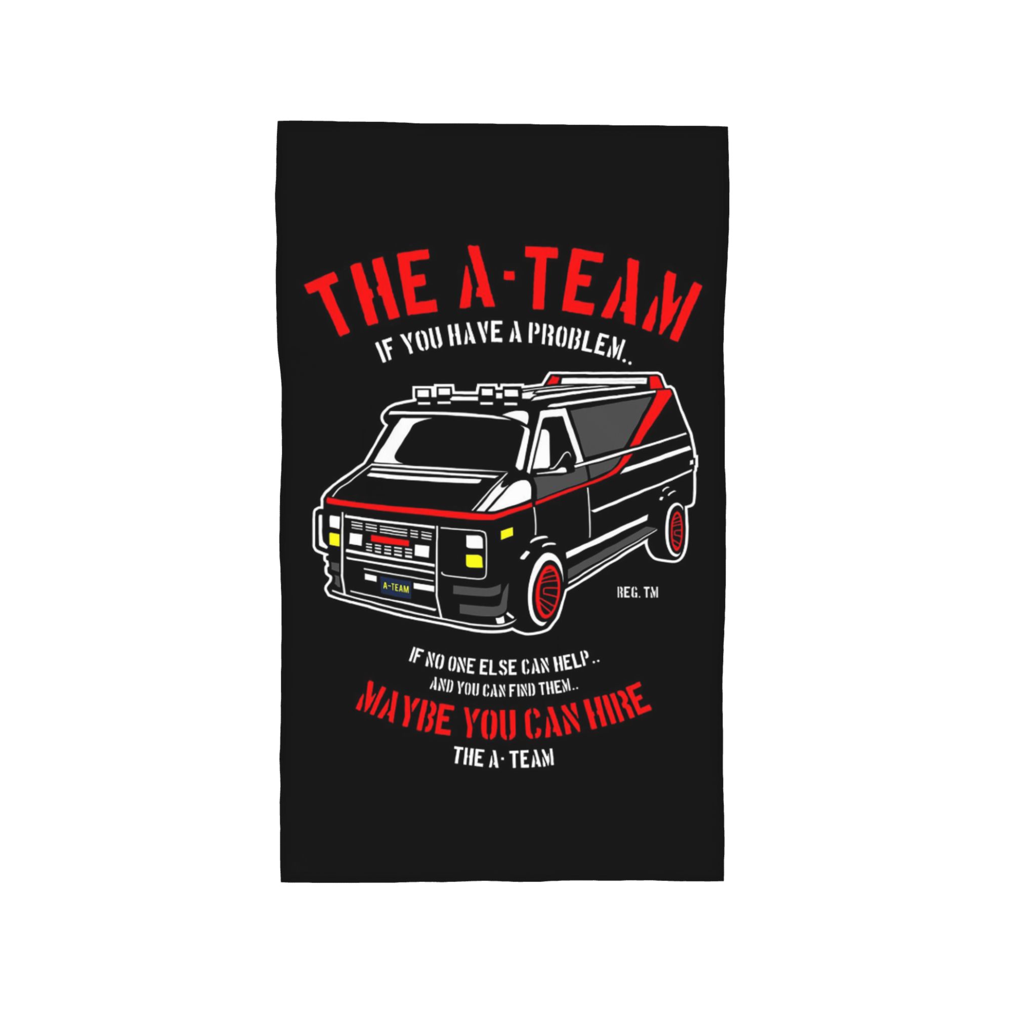 

The A Team Soft Face Towel Quick Dry Pool Bath Cotton Towels Absorbent W30*H60(CM)