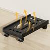 Under Desk Holder Adjustable Mobile Cpu Stand Ventilated Computer Tower Stand Pc Tower Stand