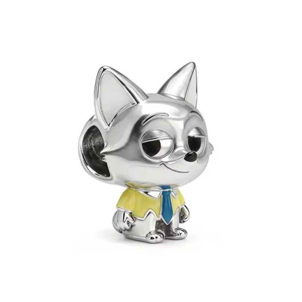 925 Silver Cute Animal & Character Charms, Fit Snake Chain Bracelet, DIY Beads for Women Jewelry Making, Gift