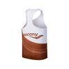 SAUCONY Running Training Series Comfortable Round Neck Sleeveless Tank Top Men Tops Gingerbread-Orange-Gradient-Print SA2259TK03T-PR217