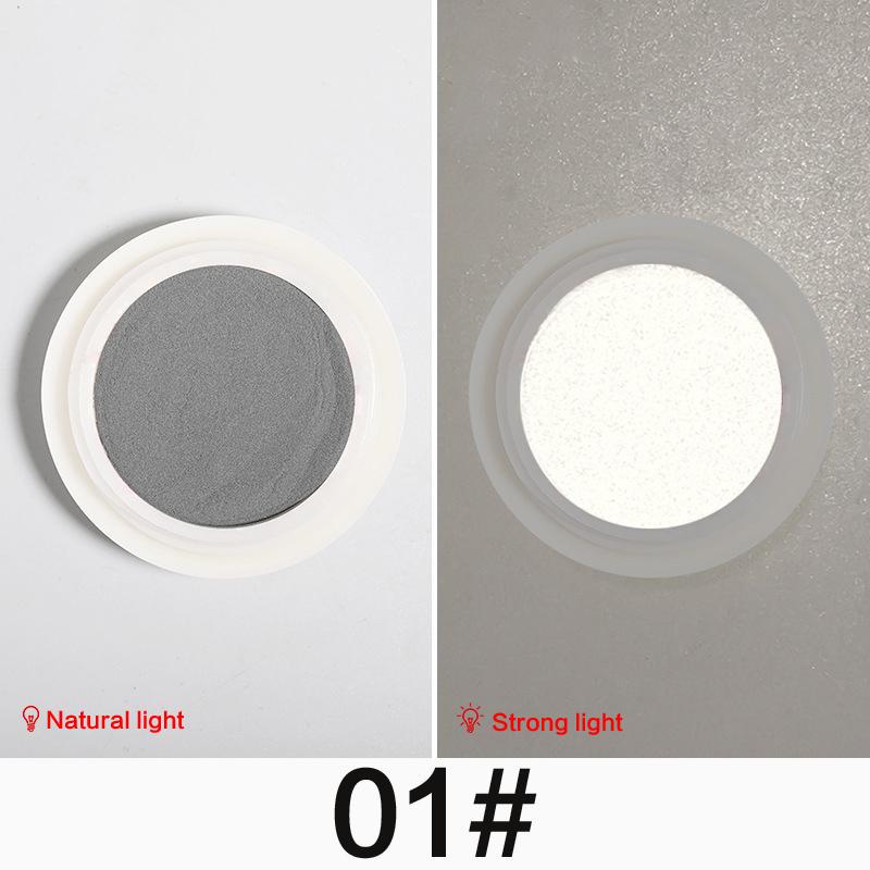 

1 шт., украшение для дизайна ногтей, светящаяся светоотражающая пудра для ногтей, модная супер яркая пудра для ногтей, вспышка