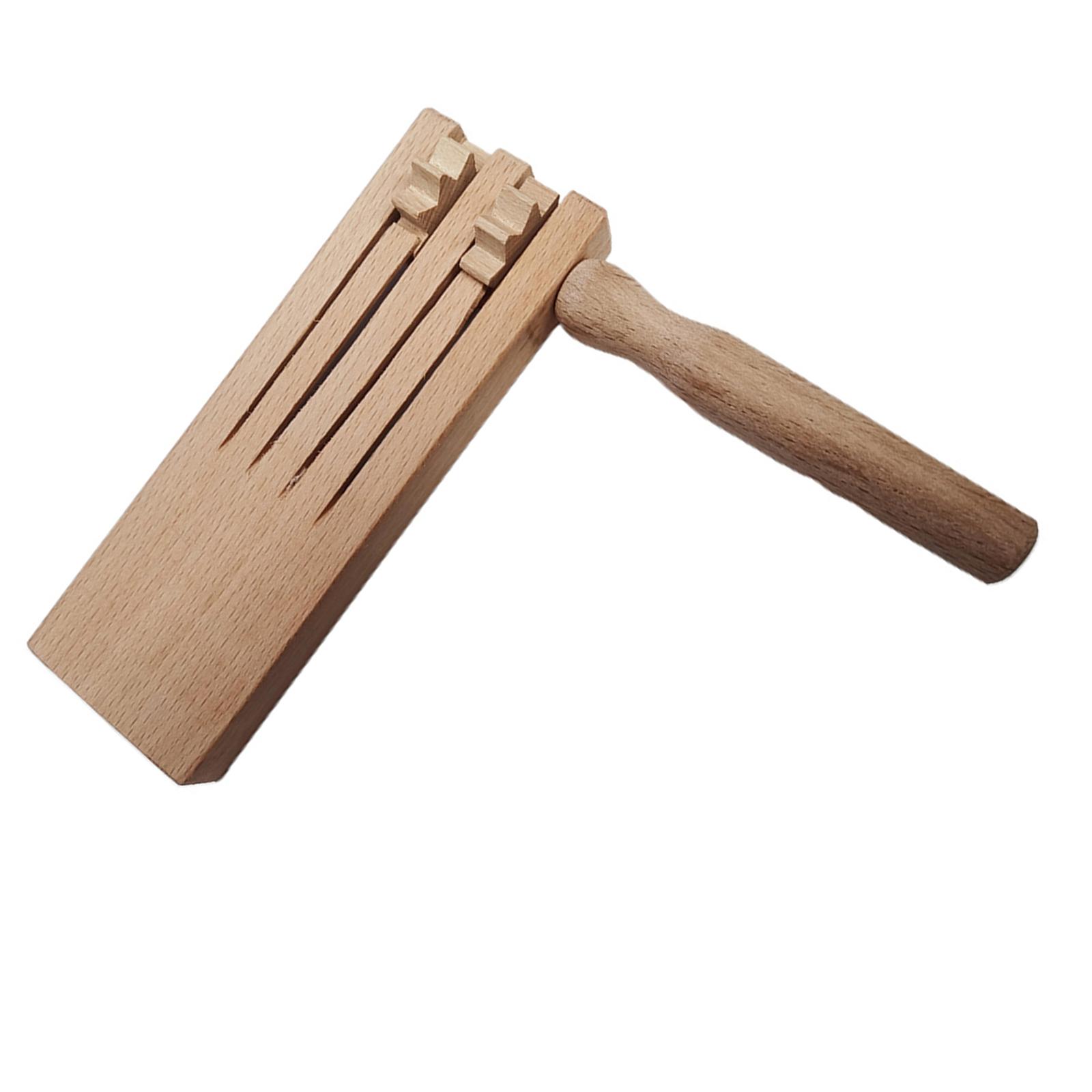 

Деревянные трещотки-шумовые изготовители Традиционная мексиканская погремушка Матрака для игр Деревянная погремушка-трещотка Инструмент для вечеринок 1PC