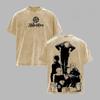 Anime Jujutsu Kaisen Gojo Satoru Graphic T Shirt Men Women Clothing Casual Cotton Tshirt Vintage Washed T-shirt Harajuku Tops