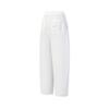 FILA Golf Series Fashion Simple Sports Golf Versatile Loose Woven Casual Pants Women bottoms Jade-White A11W625815FWT