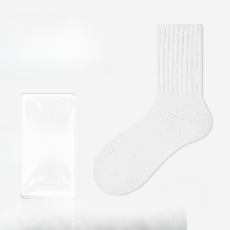 Female Autumn and Winter Warm Cotton Comfortable College Wind Anti Pilling Boneless Tube Socks