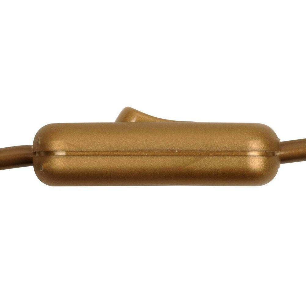 In Line Switch Cord Cable For Desk Lamp ON OFF Plastic