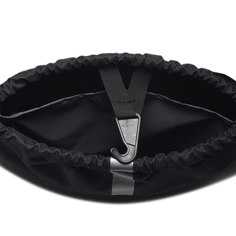 Nike Polyester Backpack Regular Unisex Black Casual