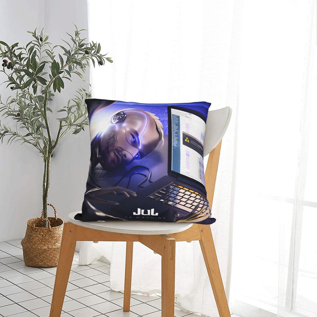 Pillow Cover Jul La Machine  Vintage Pillow Case For Sofa Car Home Decor Pillowcases
