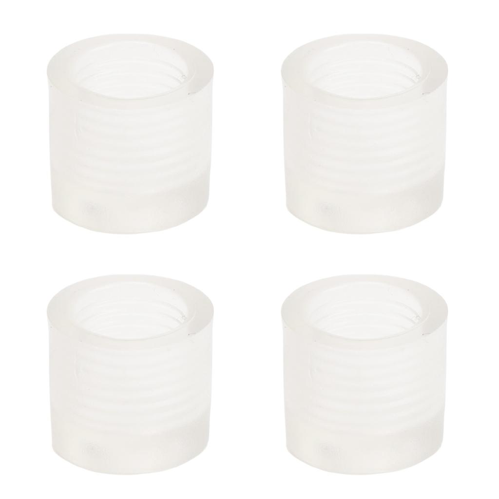 4Pcs Sewing Machine Plastic Cushion Feet Pads Fit for Singer Non Slip Bed Vibration Reduction