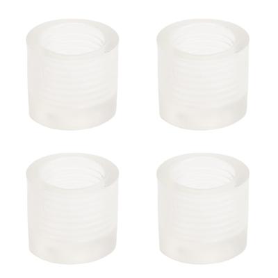 4Pcs Sewing Machine Plastic Cushion Feet Pads Fit for Singer Non Slip Bed Vibration Reduction