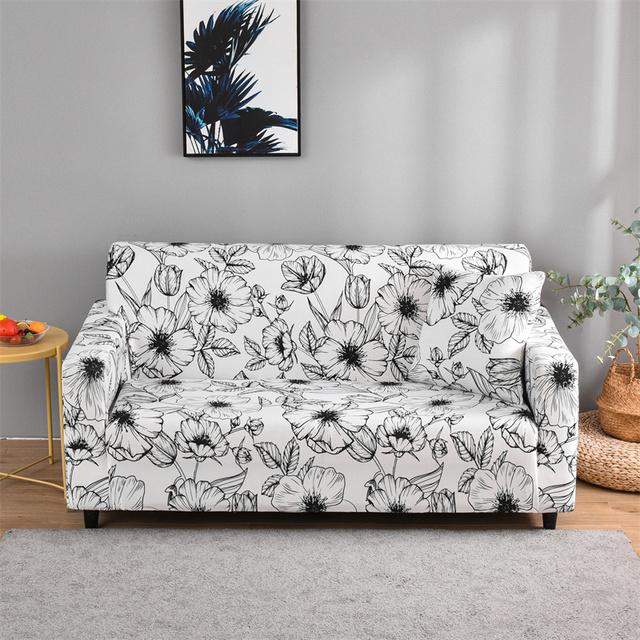 Latest Sectional Couch Covers ,Printed L -Shaped Couch Protective Covers ,Stretch Couch Slipcovers For Sectional Living Couch ,Couch Slipcovers Small(90-140cm) 1pc