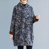 Long Sleeve Plus Size Cotton Hooded Vintage Floral New In Dresses for Women Casual Loose Mini Spring Autumn Winter Dress