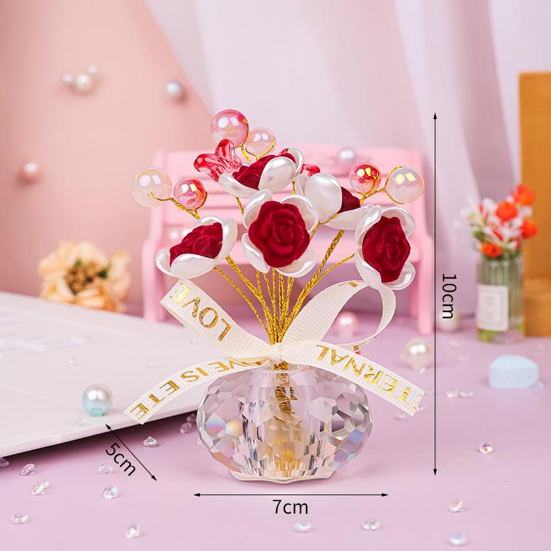 Liebes Schwan Figur: Romantisches Paar Desktop-Ornament und Weihnachtsgeschenk