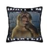 Thinking Monkey Meme  Pillowcases Accessories Printing Cushion Cover Decorative  Pillow Case Cover Home Multi Size