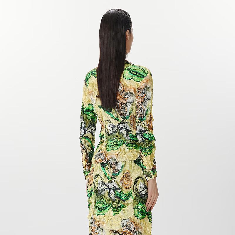 JNBY Slim-Fit Long-Sleeve Short-Length Shirt