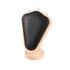 Wooden Jewelry Display Frame Velvet/PU Jewelry Organizer Necklace Holder  Packaging Display