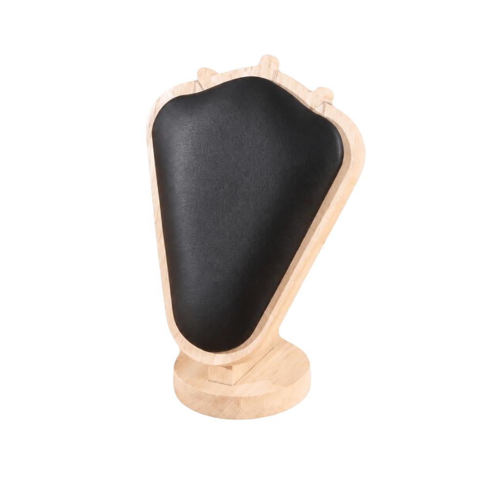Wooden Jewelry Display Frame Velvet/PU Jewelry Organizer Necklace Holder Packaging Display