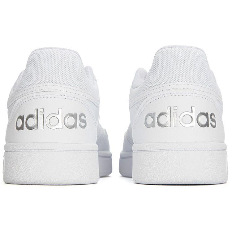adidas Scarpe da ginnastica unisex Hoops 3.0 Summer Bianco Argento Metallizzato Bianco nuvola GX6893