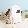 Lightweight puppy schoolbag female cute junior high school student primary school student third to sixth grade large capacity backpack simple backpack