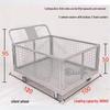 Heavy-Duty Folding Mesh Warehouse Cart