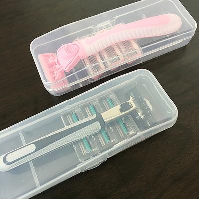 1Pcs Portable Travel Men'S Razor Case Shaving Container Holder Shaver Box