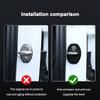 4pcs Silicone Car Door Lock Cover for Volkswagen VW Scirocco Beetle CC Touareg Golf R Touran Polo T-ROC GTD Interior Accessorie