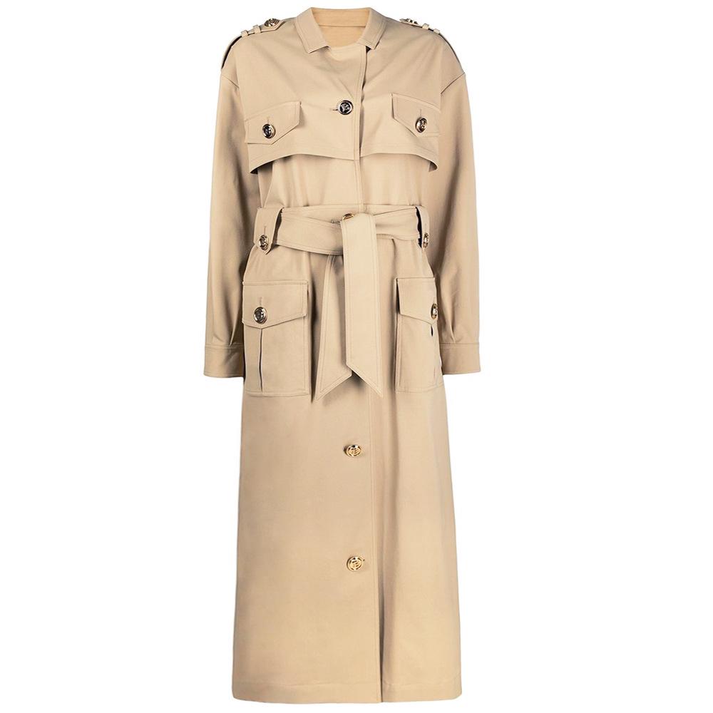 2025 Korean Style High-End Versatile Women's Trench Coat