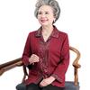 Elegant Spring & Autumn Shirt for Mother-in-law - Stylish Outfit for Middle-Aged & Elderly Women