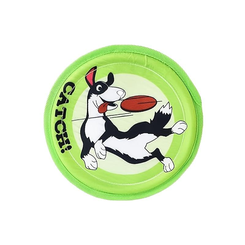 

Durable Polyester Blend Interactive Disc, Bite Resistant, Non-Battery, Bright Blue, for Dogs and Cats Outdoor Play Diameter 22.5cm