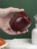 Artificial Realistic Apple Fruit Replica Decorative Prop for Home Kitchen Table Display or Photography Use with Durable Material and Natural Shape