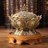Incense Tools Lotus Flower Incense Burner Single Layer Incense Art Ornaments