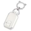 ZANEKO Jimny Key Suzuki Hustler Key Swift Wagon R Stingray Keychain Cat Case, Cover, (Cute Ears, White)