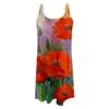 Summer Beach Dresses For Women Printed Strapless Camisole Sleeveless Sling Dress