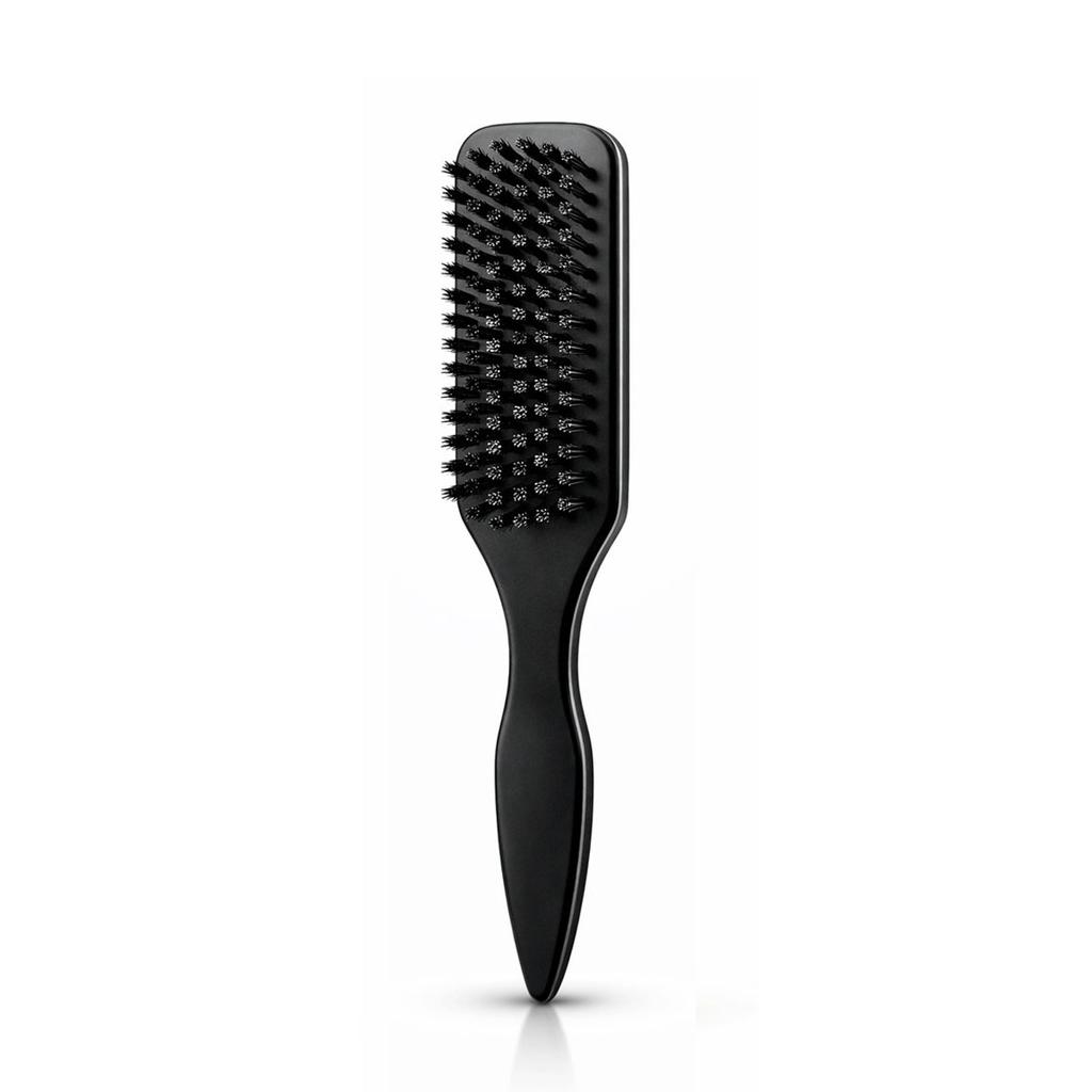 Men Leopard Print Beard Styling Brush Hairdressing Pointed Tail Plastic Cleaning Comb