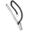 Chain Wrench High Hardness Surface Polished ChromePlated Chrome Vanadium Steel Hand Tool(12in )