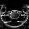 For Hyundai Tucson NX4   2024 Real Carbon Fiber Black Red Steering Wheel Shift Paddle Shifter Extension Accessories