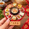 Resin Food Fridge Magnet Magnetic Refrigerator Sticker  Cultural Heritage Tourism