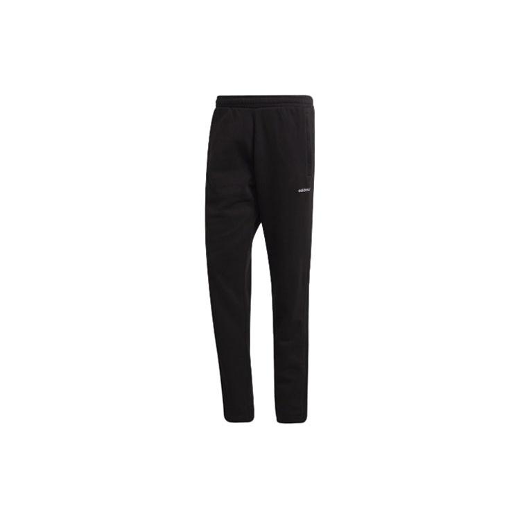 Men s adidas originals Solid Color Printing Sports Pants/Trousers/Joggers Black HC7132 XS