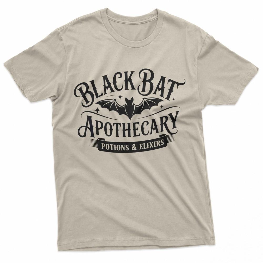 Black Bat Apothecary Potions Elixirs TShirt Unisex T-Shirt S