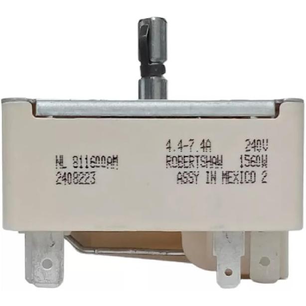 WB24T10029 811600 for Robertshaw GE Range Burner Unit Infinite Switch Control AP2024076 PS236754 164D1816P008 6004-AF66 Burner Switch