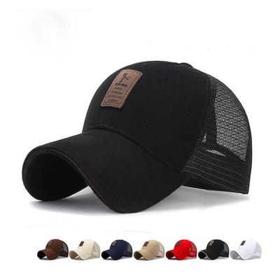 Sommer-Sonnenschutz gewann die Ausschreibung Herren Netzmütze Outdoor-Sport Visier schlichte Freizeit Business Baseballkappe Sommerhut Kinder