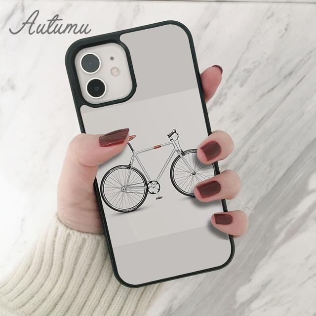 BIKE CYCLING Phone Case for iPhone 11 12 13 14 Pro Max Mini X XR XS SE 2020 5 6S 7 8 Plus Samsung Galaxy S21 S22 Cover Shell