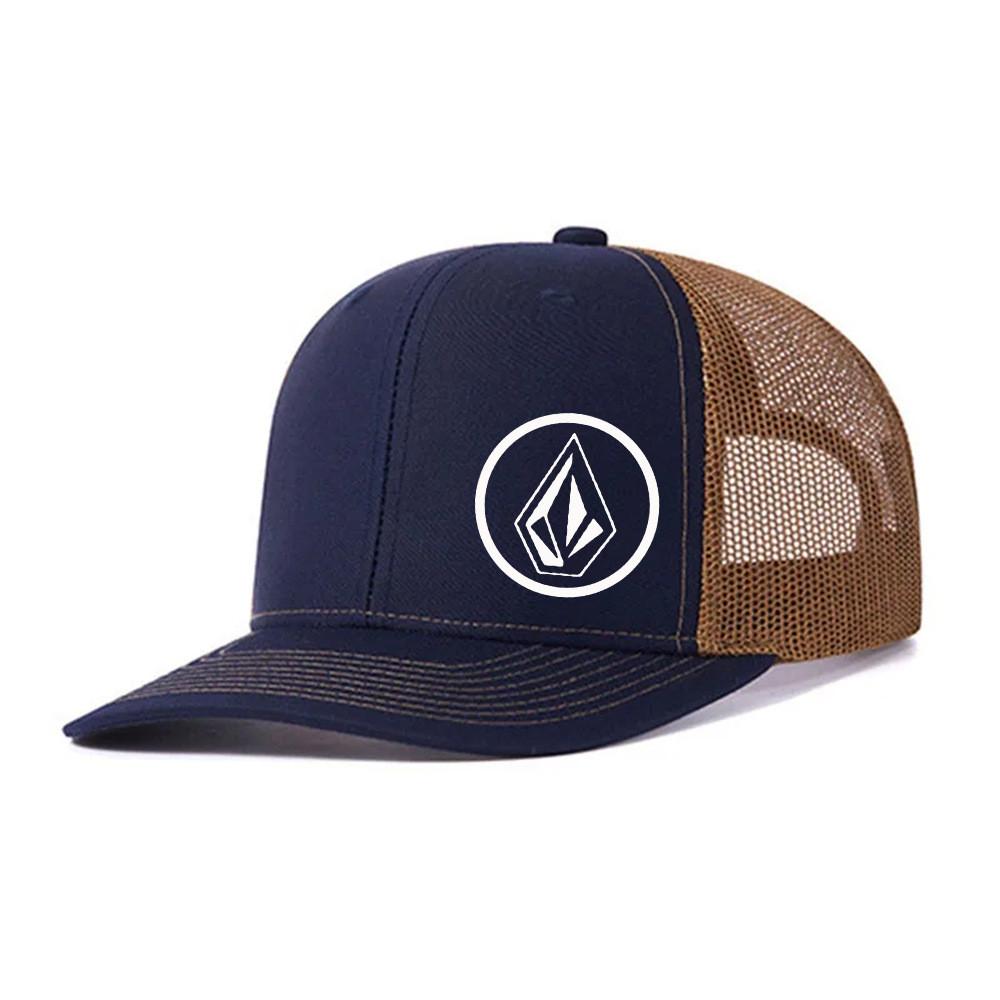 Minimalist Sun Hat With Embroidered Letters And Curved Brim For Summer Outdoor Activities