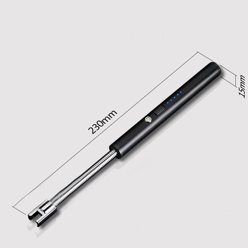 BBQ Candle Kitchen Portable Rechargeable USB Long Flexible Flameless Windproof Electric/ARC Lighter