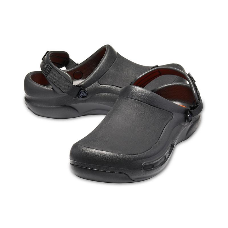 Crocs LiteRide Clog Minimalist and Comfortable, Non-slip Low-cut Sports Sandals Unisex Black.