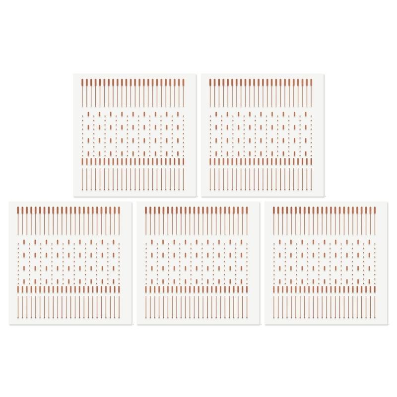 5Pcs Soldering Lugs Copper Solder Sheet Seamless Repair Fitting for Phones BGA PCB Pad Touch Welding Plates Sheet