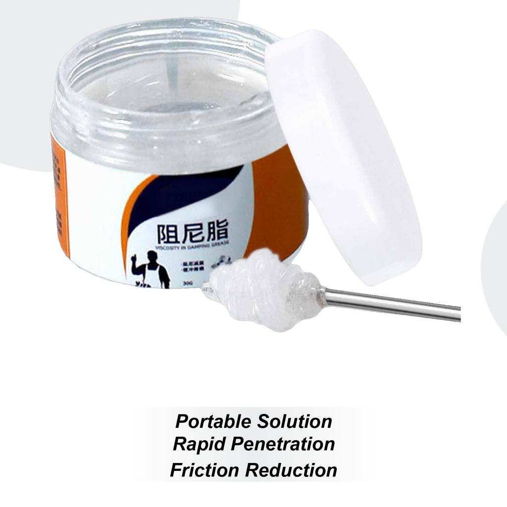 Dämpningsfett 30g Optiska Instrument Reparation Smörjmedel Lågviskositets Smörjmedel För Kamera Slutarmekanism Underhåll Maskinvård