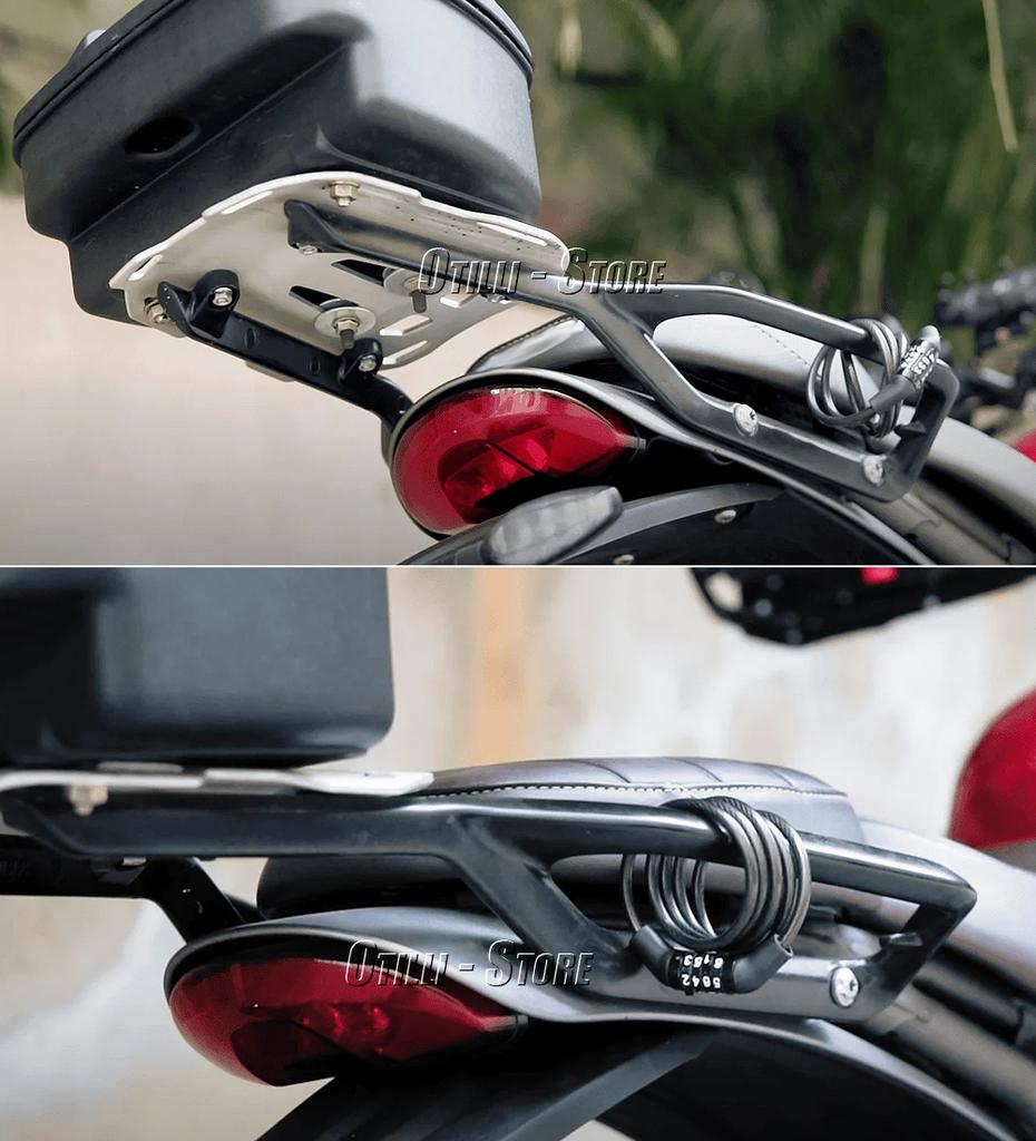 Rear Luggage Rack Carrier Case Support Holder Cargo Bracket Motorcycle For Scrambler 400X SPEED400 Speed 400 2024 2025